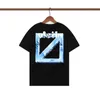 2023 mode luxe kleding heren t-shirt en dames losse tees tops man casual straat graffiti shirt sweatshirt heren t-shirts wit