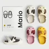 Pantofola 0-7 anni Ciabatte per bambini Zoccoli Estate Neonate maschi Sandali antiscivolo Mucche Piatte Suola morbida Pantofole da spiaggia Scarpe da giardino per bambini HC26 230612