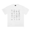 オフィスメンズTシャツ夏レディースデザイナーTシャツルーズティーブランドトップスマンSカジュアルシャツLuxurys Street Streets Stree Stree Stree Clothes EuropeanSizeS-XL