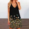 2023 Summer Print Street Trendy Fashion Style Underwear Popolare Mid Skirt Abito mezzo corpo Abito da donna