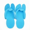 Slippers 200 paires paires de tongs jetables Tableaux de pédicure outils de pédicure spa pantoufles de bain de bain pantoufles masseur de pied Eva Sandales pour manucure