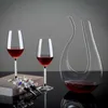 Bar Tools 1000ML Big Decanter Main Cristal Vin Rouge Brandy Champagne Verres Bouteille Cruche Verseur Aérateur pour Famille 230612