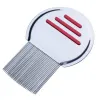 Edelstahl-Terminator-Läusekamm, Nit Free Kids Rid Headlice Super Density Teeth Remove Nits Comb Metal Brushes LX1462