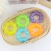 Fidget TPR Squeeze Bracelet Toys Crystal Aurora Hand Stress Relief Toy Bubble Sensory Autism Needs Squishy Anxiety Gift 2111
