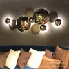 Wandlampen Lantaarn Sconces Lamp Retro om te lezen Antler Sconce Armatuur Applique Merdiven Led Switch
