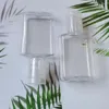 15 ml 30 ml ręcznego dezynfekującego plastikową butelkę z Flip górną czapką kwadratowy kształt do makijażu płynów dezynfekujących płyn btfme