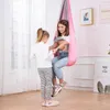 Hängematten Double Double Color Material Kinder elastische Hängematte zwischen Indoor Outdoor Swing der Sinne