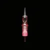 タトゥーニードル20pcsbox Quality Pink Viper PMU Sharp durable Consionant Long Tip Tattoo Needles Permanent Makeup Cartridge 230612