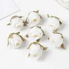 Сухоцветы 10 шт. искусственные рождественские украшения для дома Свадебные аксессуары распродажа шелковые розы искусственные растения