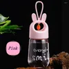 Mugs Lovely Kids Water Bottle Candy Colors Sport Drinking Bottles With A Rope Carry Leak-proof Portable For Travel Hiking Running