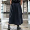 Pantalon homme japon Streetwear mode ample décontracté noir jambe large pantalon hommes femmes Punk gothique Hip Hop jupe homme sarouel pantalon