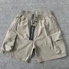 Repre Casual Men's Shorts Loose Cargo Pants with Zipper Pockets Trendy Brand