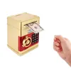 Dekorativa objekt Figurer Electronic Piggy Bank Safe Box Money Boxes For Children Digital Coins Cash Saving Deposit Mini ATM Machine Xmas Gifts 230613