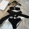 Summer sexy swimsuit quick-drying breathable seaside vacation leisure comfortable beach seaside swimming pool hot spring straps halter neck bikini