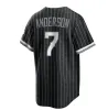 S-4XL Tim Anderson Jersey Bo Jackson Michael Chicagos Mercede José Abreu Robert Eloy Jiménez Carlton Fisk Yoan Moncada Keuchel Stiever Béisbol