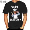メンズTシャツVert Der Ferk SwedishシェフThe Muppet Show TシャツブラックコットンメンS-3XLサマースタイルカジュアルウェアTシャツ230613