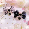 Solitaire Ring Bow Cute Ring Rings-Greds-Grops for Women Lace Love Heart Japanese Lolita Style Girl Rings 230612