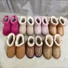 Austrália Clássico Snow Mini Botas Crianças Sapatos Uggi Meninas Leopardo Manchado Inverno Crianças Bota Bebê Criança Sapato Juvenil Infantil Wggs Tênis Castanho Rosa Cravo