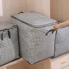 Förvaringslådor BINS TILLBULT BOX Dammtät arrangörer Nonwoven Garderob Space Saving Bag Housemoving Bedding Travel Organization 230613