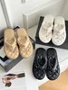 Damen-Hausschuhe, Plateau-Slipper, Strand, Outdoor, Leder, flache Sandalen, Hawaii-Stil, Sandale für Sommer, Strand, lässig, leicht, lässige Sandalen mit Diamantgitter-Clip-Bein