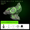 Спиннинг верхнего решения Mini Smart Fidget Spinner Toys Allmetal Luminous Mite Peast Hyrep Gyres для учеников детей с избавителем стресса Typhoon 230612