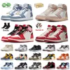 With Box 1s Buty do koszykówki Jumpman 1 Next Chapter Spider-Verse Washed Pink Heritage Denim Starfish Lost Found High OG Craft Sail Męskie buty sportowe Damskie trampki