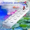 Appareils 10 Head 12 Head Ultrasonic Maker Maker Fogger en acier inoxydable électrique Humiders Greenhouse AeroMist Hydroponics for Mushroom