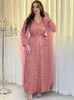 Robes décontractées basiques robe de soirée Eid diamant femmes musulmanes maille Abaya fête Ramadan Abayas Caftan caftan saoudien arabe Maxi Vestidos 2023 230613