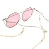 Eyeglasses chains TERAISE Eyeglass Chain for WomenLadies Retro Fashion Metal Carved Sunglasses Cords Strap Adjustable with Clean Cloth 230612