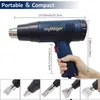 Warmtepistool 2000W 220V EU Plug Industrial Electric Hot Air Gun Thermoregulator Heat Gun krympning av termisk fläkt för lödning för lödning