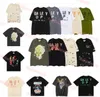 essMen's T-Shirts Designer Herr T-shirts Sommar Galleri Depts skjorta Vintage Wash Do Old Angel Galleries Skelett Bil Graffiti Print Casual Lös Kortärmad T-shirt