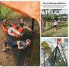 Hamacs multi-personnes hamac extérieur Portable Camping lit de sommeil Jungle lit suspendu pliable pique-nique jardin hamac