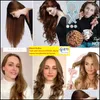 Rullar värmelösa curling stång pannband ingen värme curls band rullar slee mjuka pannband diy curlers styling verktyg med dh31g