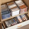 Storage Boxes Bins Wardrobe Drawer Divider Clothe Box Underwear Bra Organizer For Scarfs Socks Organizador 230613