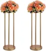 10cm à 120cm de haut)Fête de mariage en métal Fleur Ronde Rack Stand Cercle Fleur Vase Cadre D'affichage Hôtel Partie Route Plomb Décoration D007