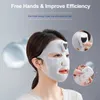 Face Massager Home Use Microcurrent Electric Massage Mask EMS Spa Beauty Anti Wrinkle Moisturizing Cream Liftingskin 230612