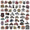 50pcs Cool Motorcycle Autocollants Graffiti Stickers for DIY Buggage ordinateur portable Skateboard Motorcycle Bicycle Stickers