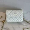 Klassische goldene Kugel-Mini-Kette, kleine Tasche, luxuriöse Designer-Schultertaschen 33813, verstellbare, stilvolle Damen-Schulter-Straddle-Geldbörse. Hochwertig