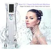 Utilisation en salon 6 en 1 Micro dermabrasion Rajeunir Raffermissement de la peau Traitement de l'acné Anti-âge Hydro-nettoyage du visage Jet d'eau Soins du visage Oxygène Petite machine à bulles