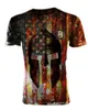 2023 T-shirt a maniche corte stampata bandiera stella moda uomo magliette per uomo camicie acdc{category}