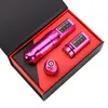 Tattoo-Maschine GOLDENHAWK Kabelloses Tattoo-Maschinen-Set, starker kernloser Motor, 2400 mAh Lithium-Batterie, professionelles RotaryTattoo-Stift-Set 230612