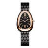 Elegante orologio femminile Watch Quartz Movement in acciaio inossidabile con vari colori disponibile: Montre de Luxe in vetro in vetro zaffiro