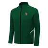 포르투갈 남자 레저 스포츠 코트 가을 따뜻한 코트 야외 조깅 스포츠 셔츠 레저 스포츠 자켓