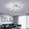 Plafondverlichting Moderne LED Licht Aluminium Nordic Gouden Kroonluchter Lamp Voor Eetkamer Woonkamer Decoratie Design Thuis Binnenverlichting