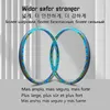 Bike Wheels Funsea Bicycle Wheel BMX MTB Kids Adult Rims 20 Inch Tire Rim Single Wall 36 Holes Alloy Width 30mm Matte Red Blue Splatter 230612