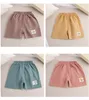 Shorts 15 år gamla sommarbarn bär barnbarn Baby Boy Bomull Linne Pants Boys Girls Pant Cartoon Children Casual 230613