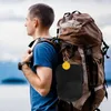 Bandanas Hat Magnet Clip Portable för Travel Pu Leather Companion utomhusbagage handväska och ryggsäck