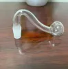 Smoking Pipe Glass Oil Burner With 10mm 14mm 18mm Male Joint S Shape For Bubbler Rig Ash Catchers
