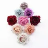 Dried Flowers 5/10Pcs Wedding Decorative Garden Wall Christmas Decorations for Home Brooch Silk Roses Diy Gifts Artificial Wholesale