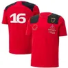 F1 racing T-shirt summer round neck short sleeve polo shirt same style customization